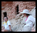 155 Pat and Carol at Nankoweap